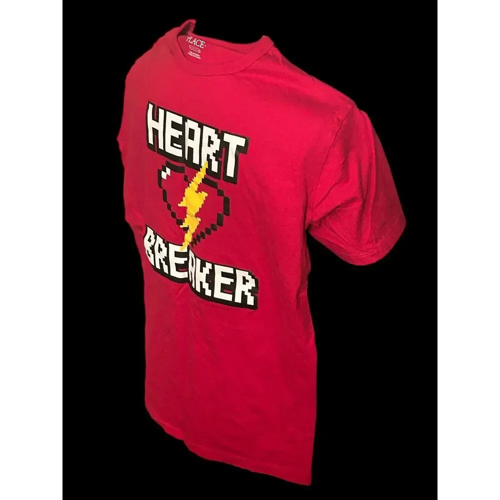 The Children's Place Red Heart‎ Breaker T-Shirt Youth XXL 16